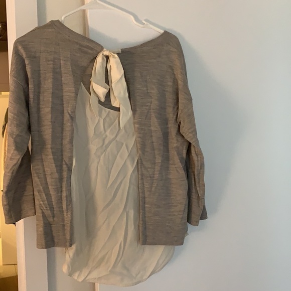 Club Monaco long sleeve sweater - wool and silk - Picture 2 of 3